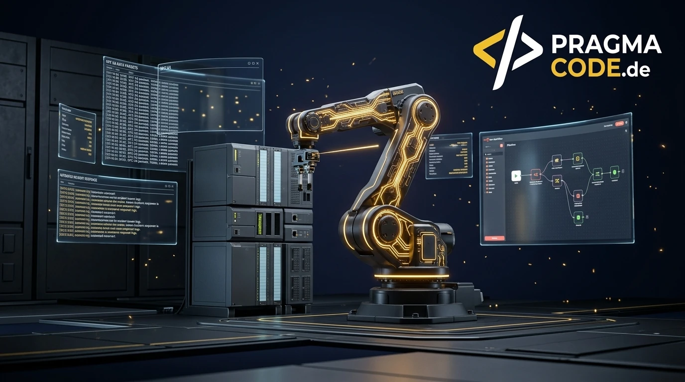 Autonomous AI Agents and Robotics in Industrial Manufacturing with n8n and OPC UA