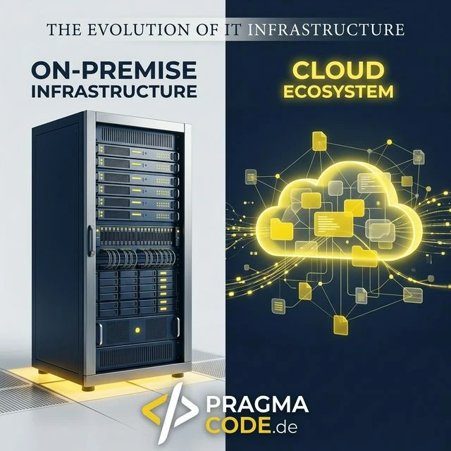 Vergleich von Cloud und On-Premise Infrastruktur