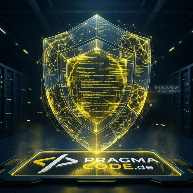 Futuristische Darstellung von KI-Sicherheit