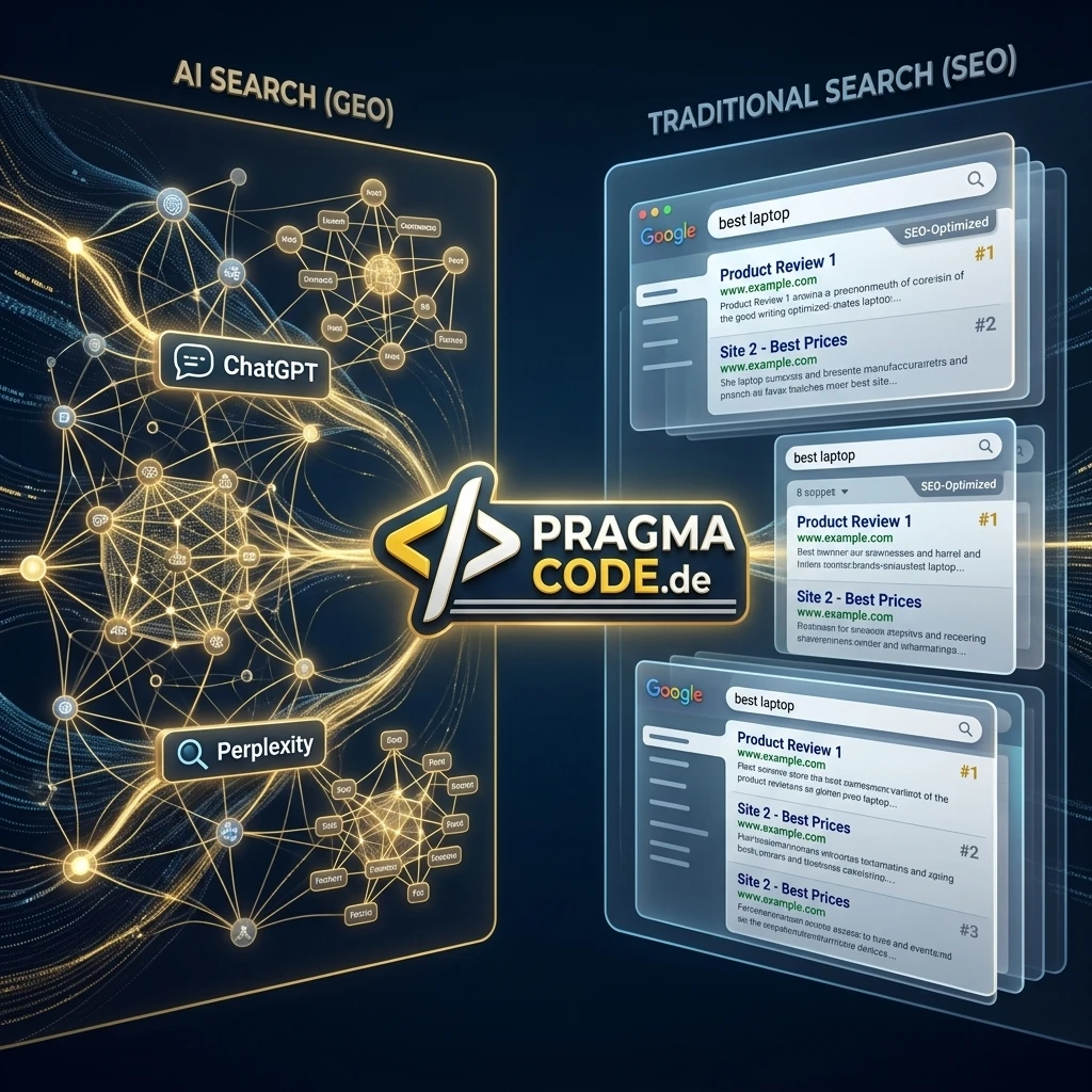 Google Traffic Rückgang und Generative Engine Optimization GEO vs SEO 2026
