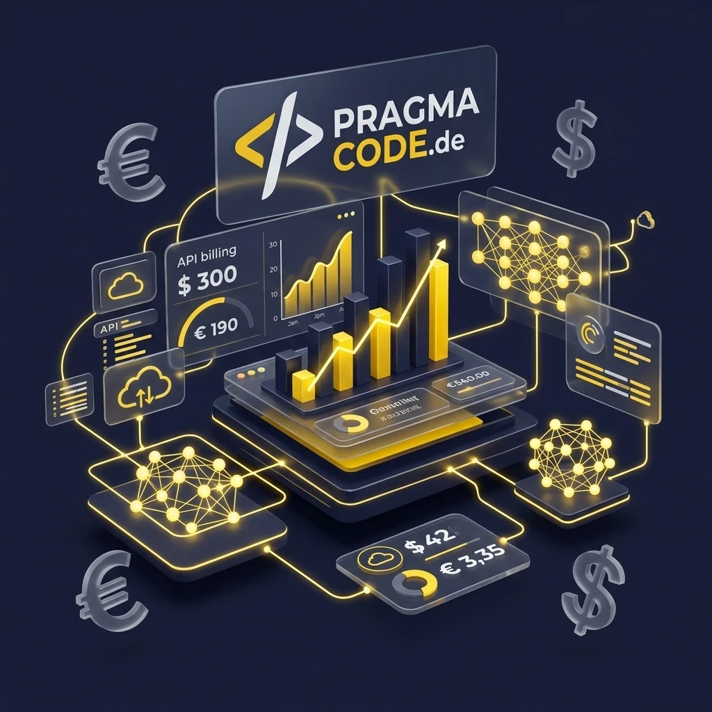 AI cost dashboard with API billing, token metrics, and cost graphs
