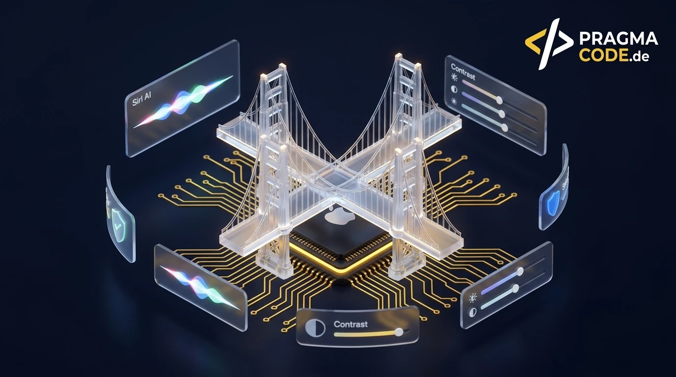 macOS 27 Golden Gate Update-Analyse mit Siri AI, Liquid Glass 2.0 und Apple Silicon Architektur