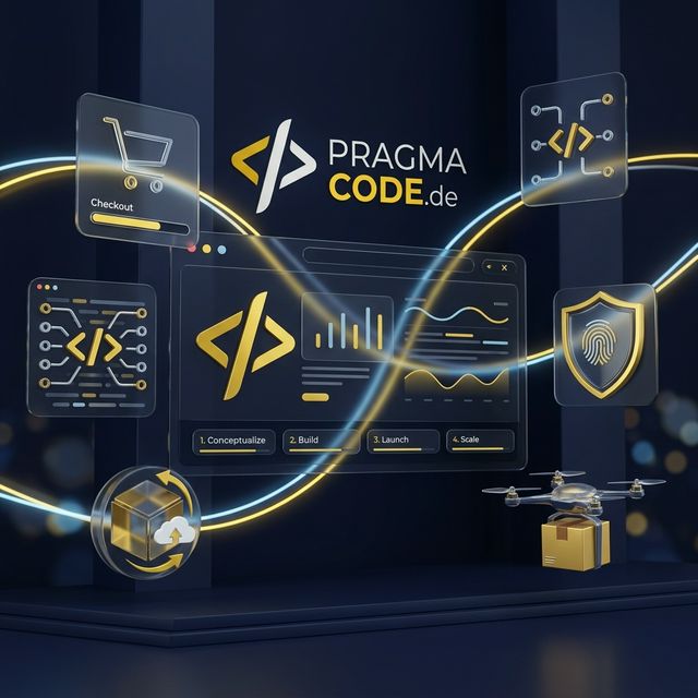 Modernes E-Commerce Design mit Pragma-Code