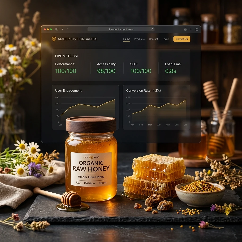ImkerPur Landingpages E-Commerce Showcase