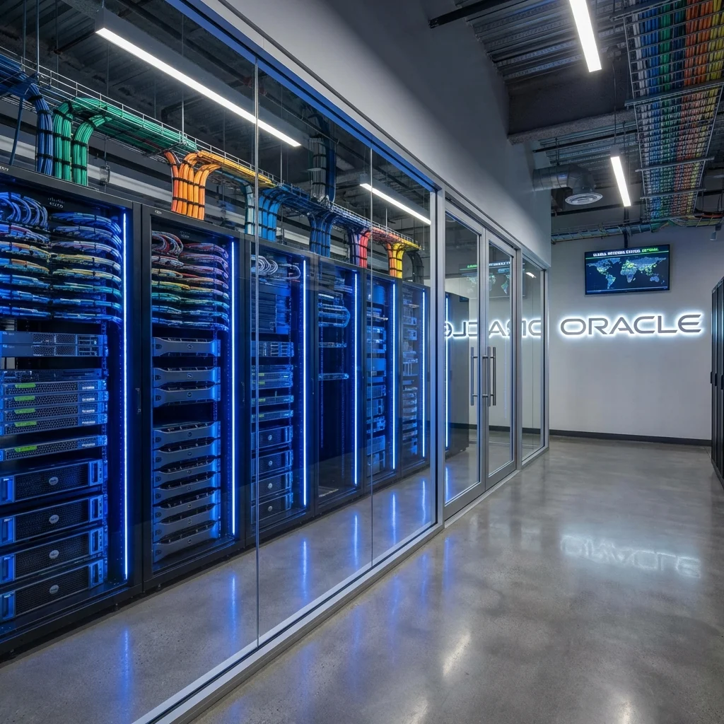 Server-Rack im Rechenzentrum