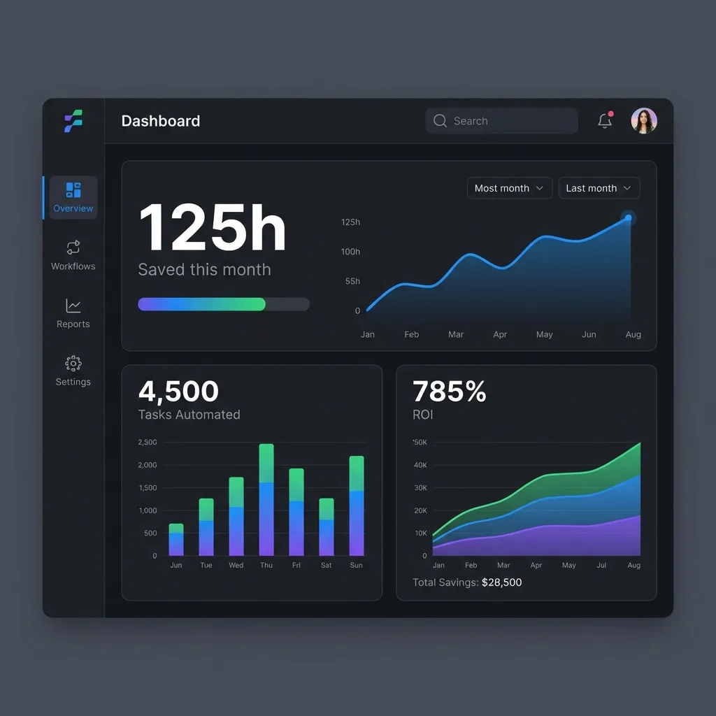 Workflow Analytics Dashboard
